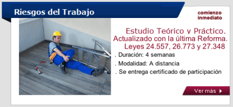 Curso de Riesgos del Trabajo